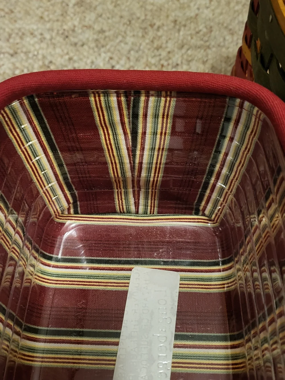 *Signed* NWT 2006 Longaberger Holiday Home Basket.